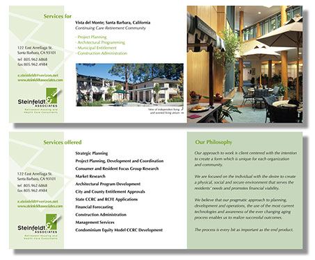 Steinfeldt Associates Marketing Brochure